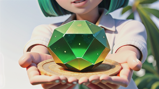 緑の煌めき、デマントイド・ガーネット