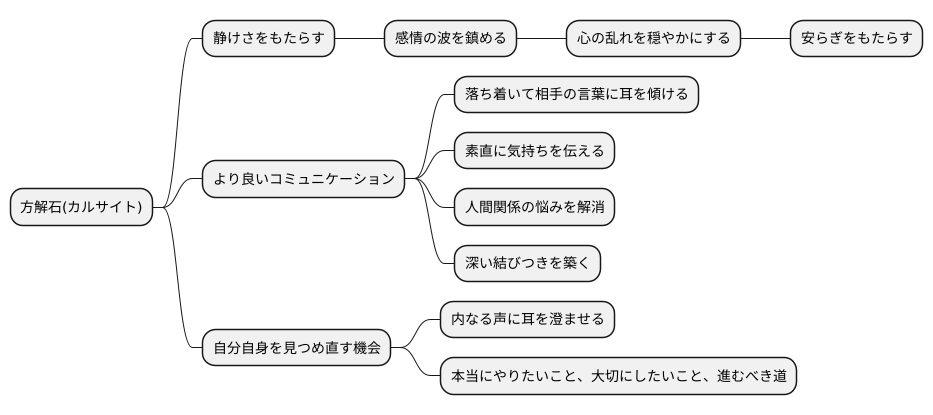 心の安定をもたらす力